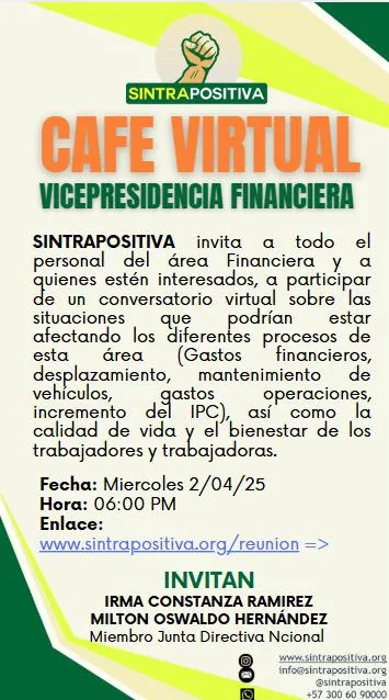 Cafe virtual marzo 2025