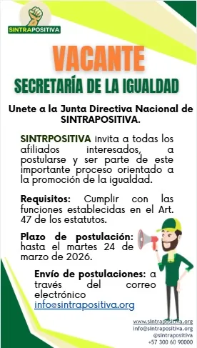 Comunicado - 18 de marzo de 2026