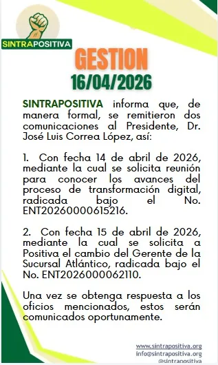 Comunicado - 16 de abril de 2026