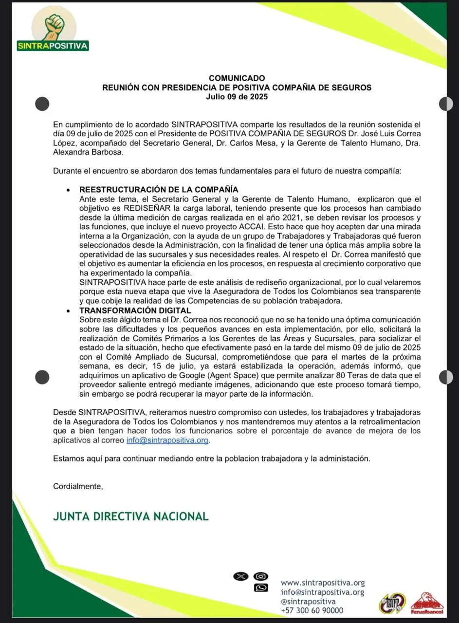 Comunicado - 25 de agosto de 2026