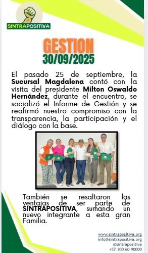 Visita Presi Sep Magdalena