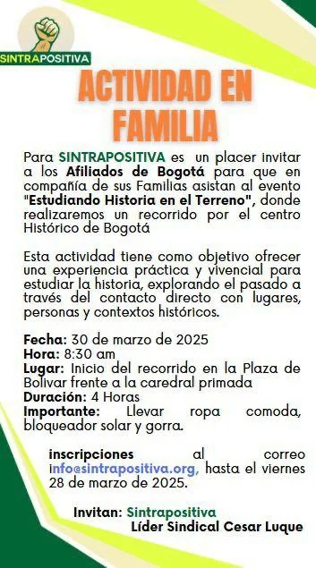 Act familia marzo 2025 bogota