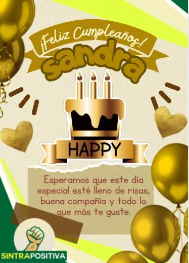 Cumpleaños de afiliados SINTRAPOSITIVA