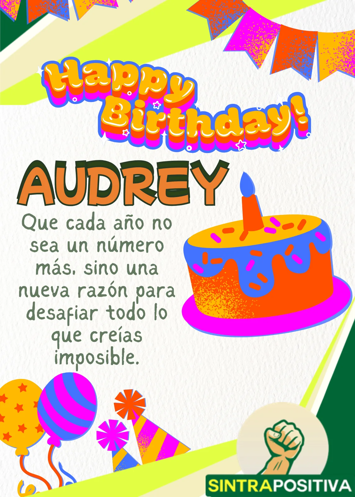 Cumpleaños de afiliados SINTRAPOSITIVA