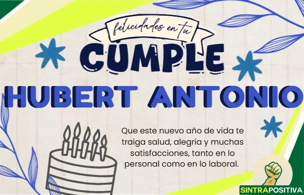 Cumpleaños de afiliados SINTRAPOSITIVA