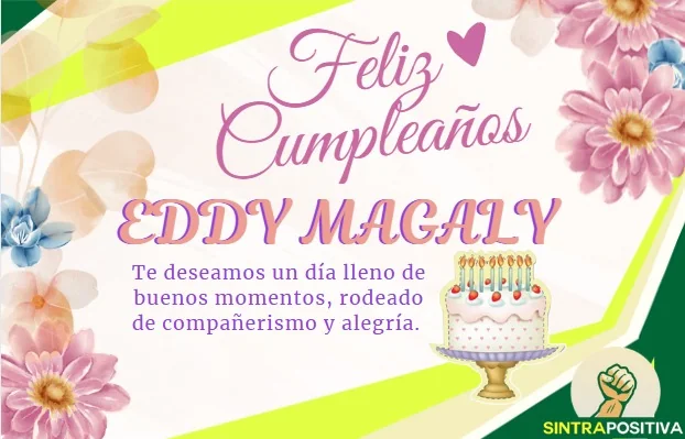 Cumpleaños de afiliados SINTRAPOSITIVA