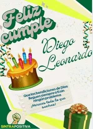 Cumpleaños de afiliados SINTRAPOSITIVA