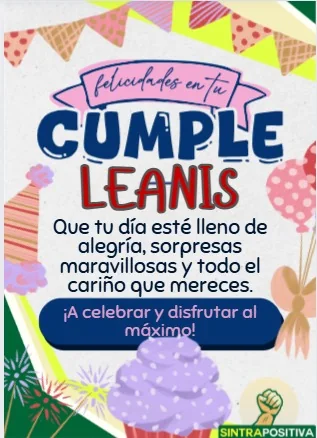 Cumpleaños de afiliados SINTRAPOSITIVA