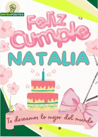 Cumpleaños de afiliados SINTRAPOSITIVA