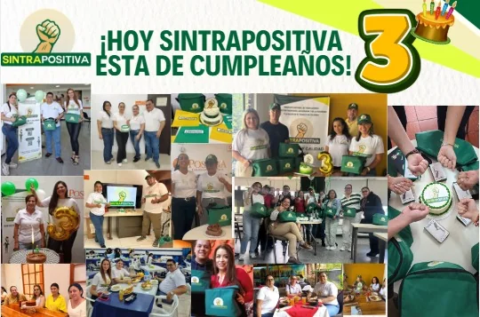 Actividad de Cumpleaños SINTRAPOSITIVA