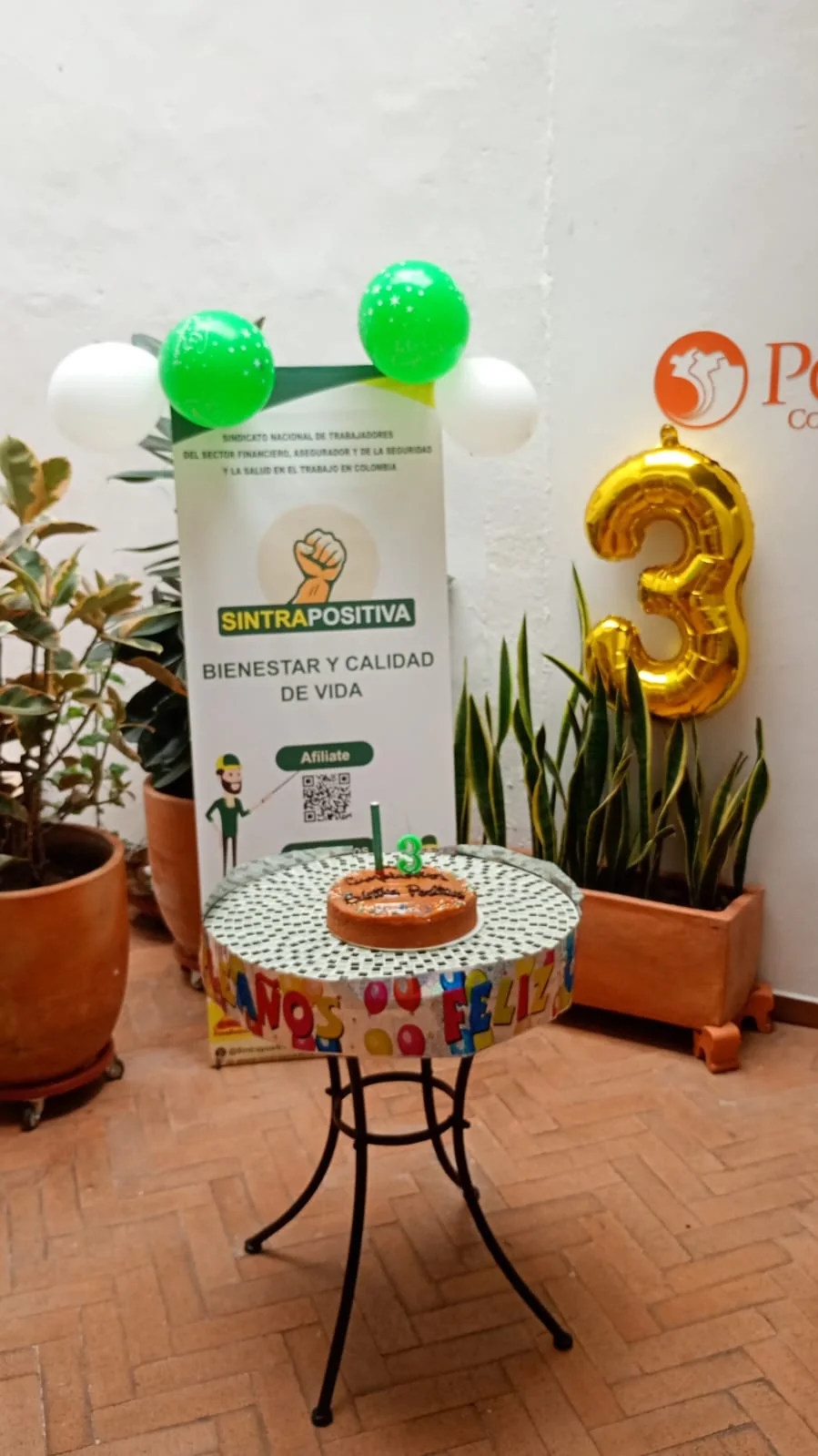 Actividad de Cumpleaños SINTRAPOSITIVA