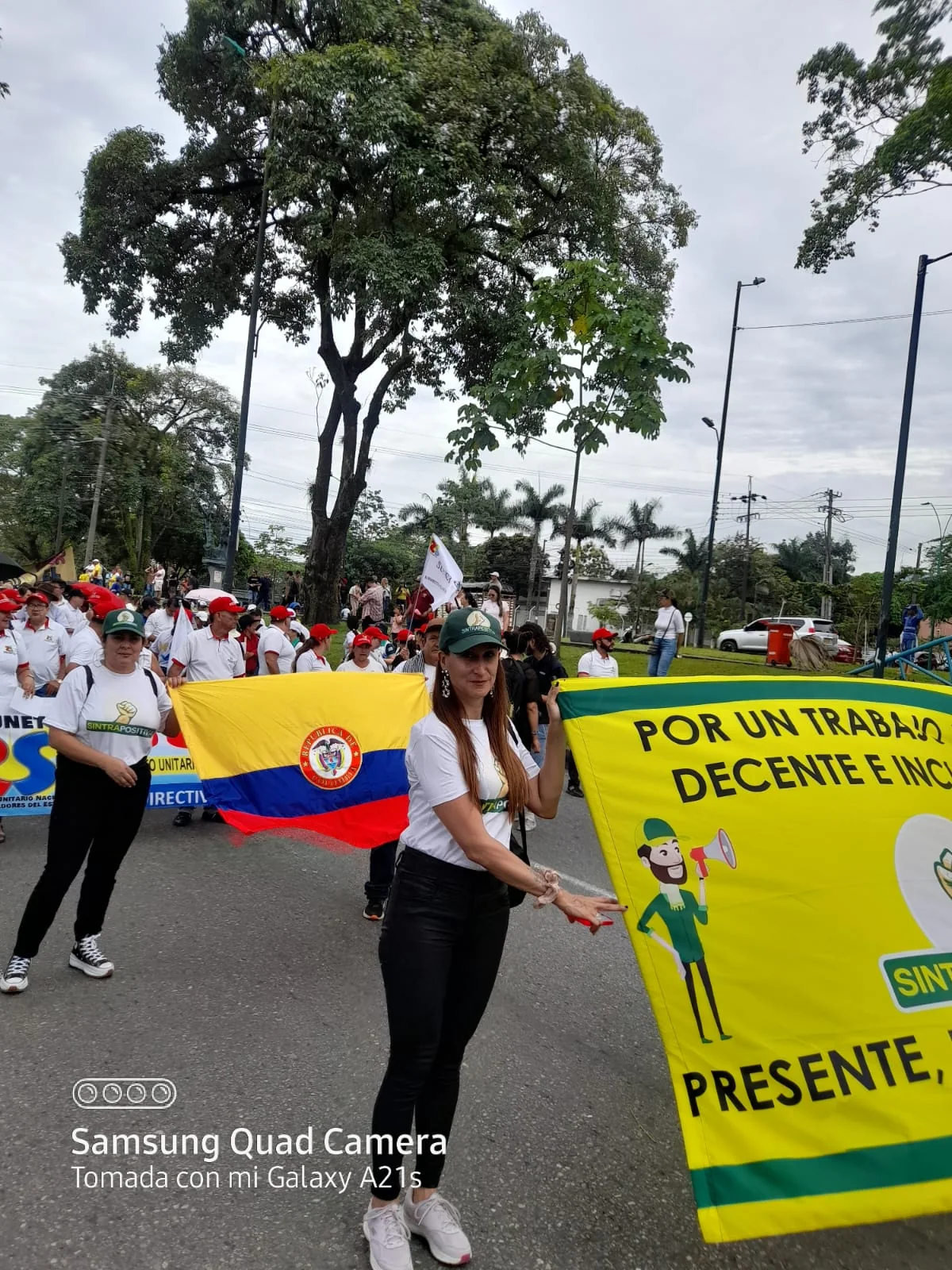 Marcha 1 de Mayo - SINTRAPOSITIVA