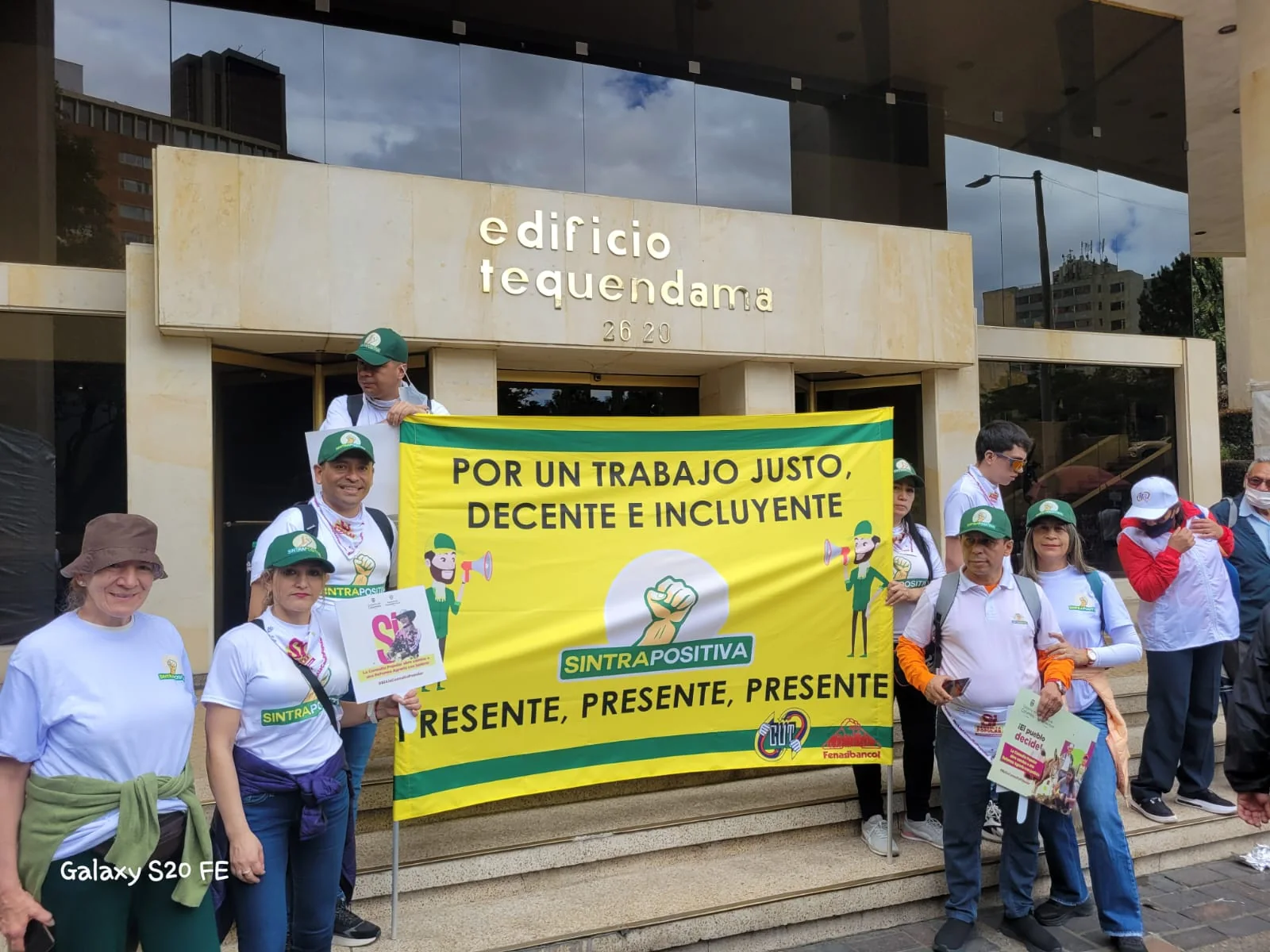 Marcha 1 de Mayo - SINTRAPOSITIVA