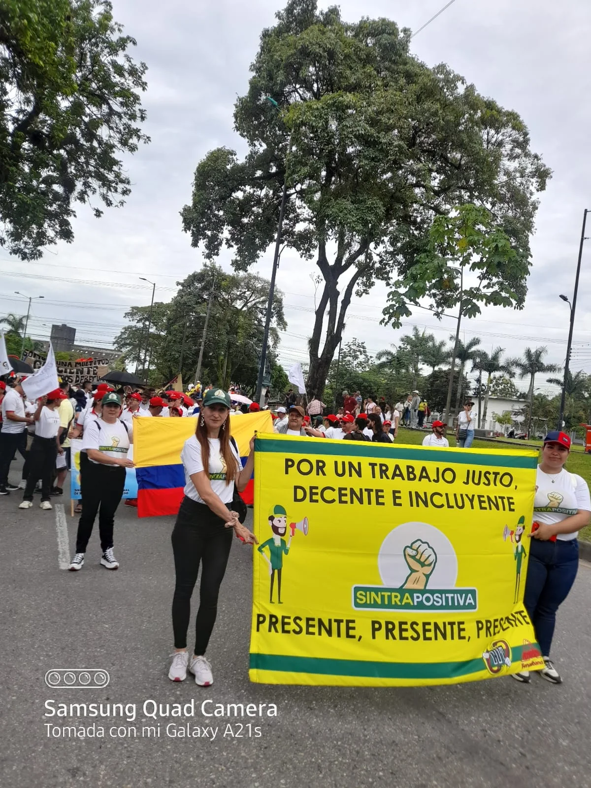 Marcha 1 de Mayo - SINTRAPOSITIVA