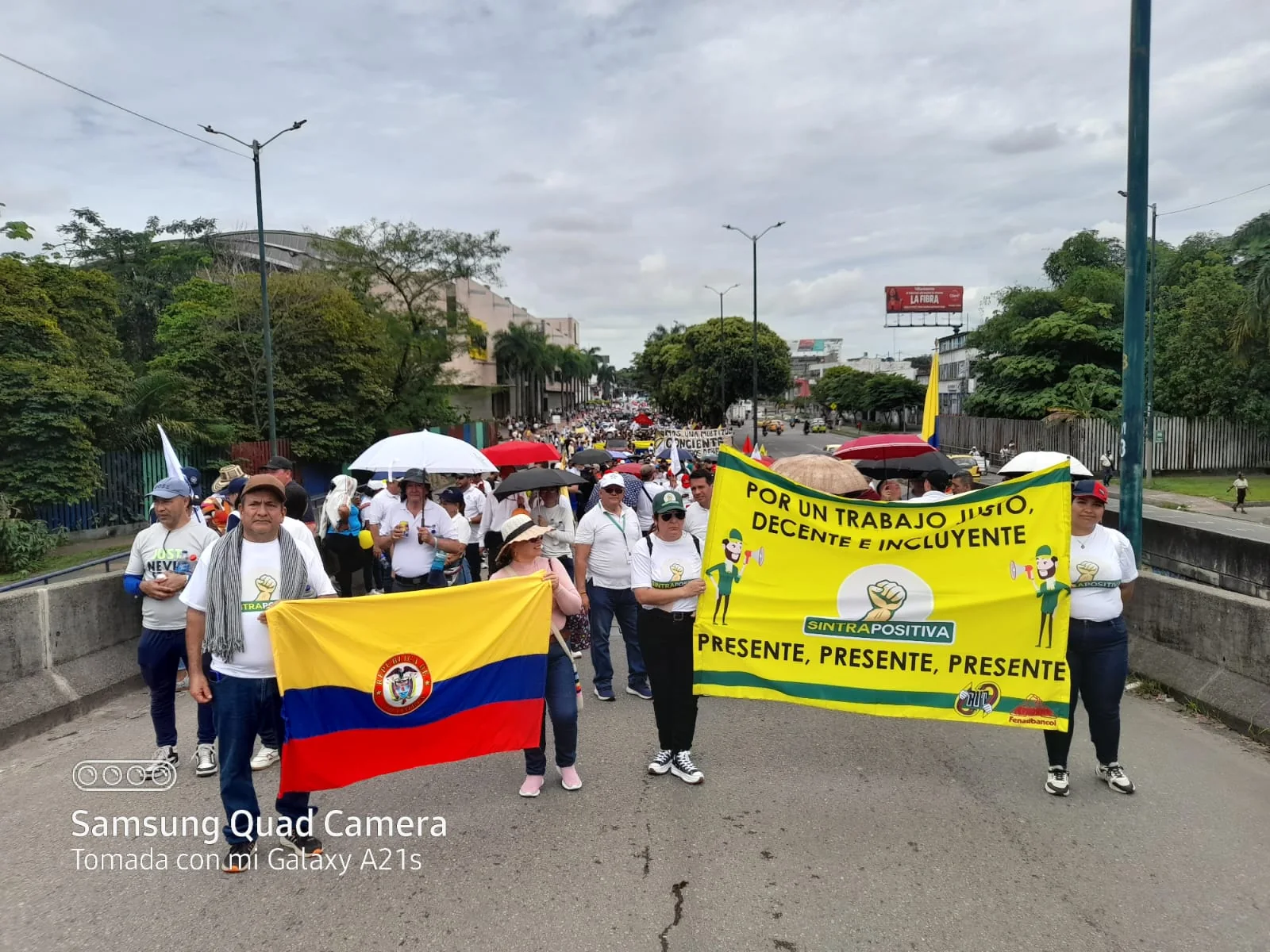 Marcha 1 de Mayo - SINTRAPOSITIVA