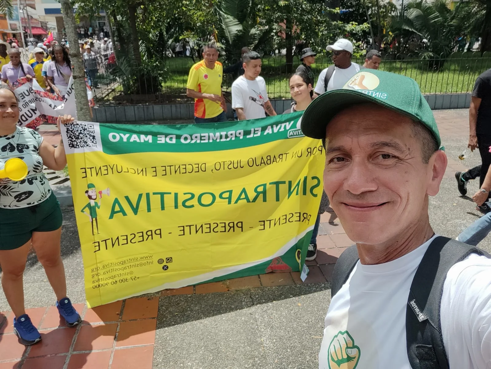 Marcha 1 de Mayo - SINTRAPOSITIVA