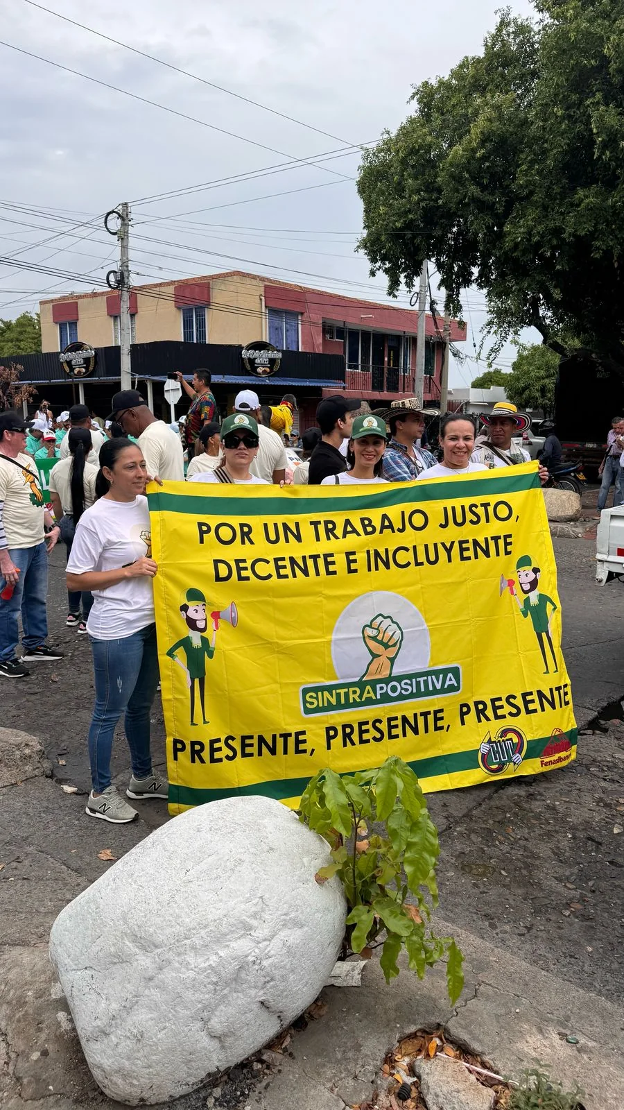 Marcha 1 de Mayo - SINTRAPOSITIVA