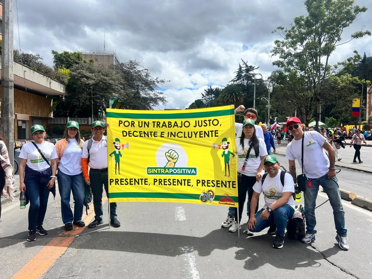 Marcha 1 de Mayo - SINTRAPOSITIVA