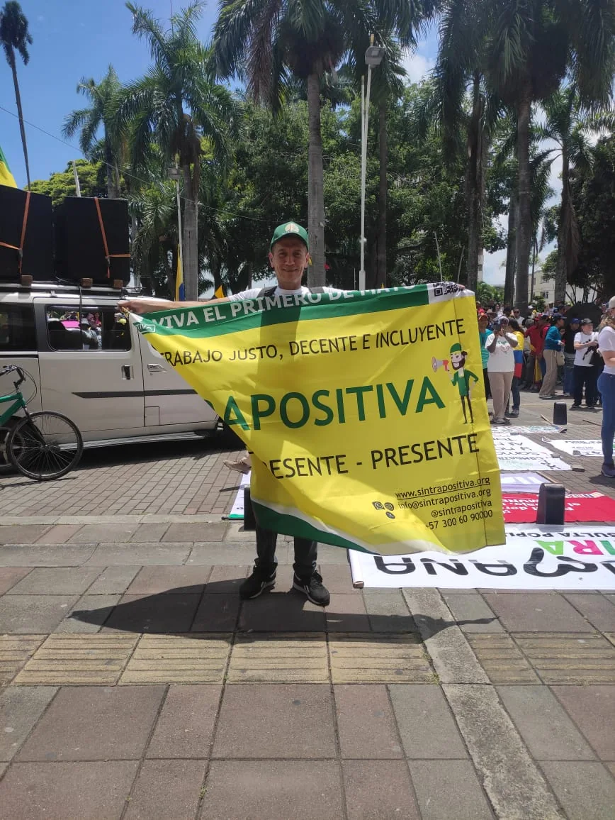 Marcha 1 de Mayo - SINTRAPOSITIVA