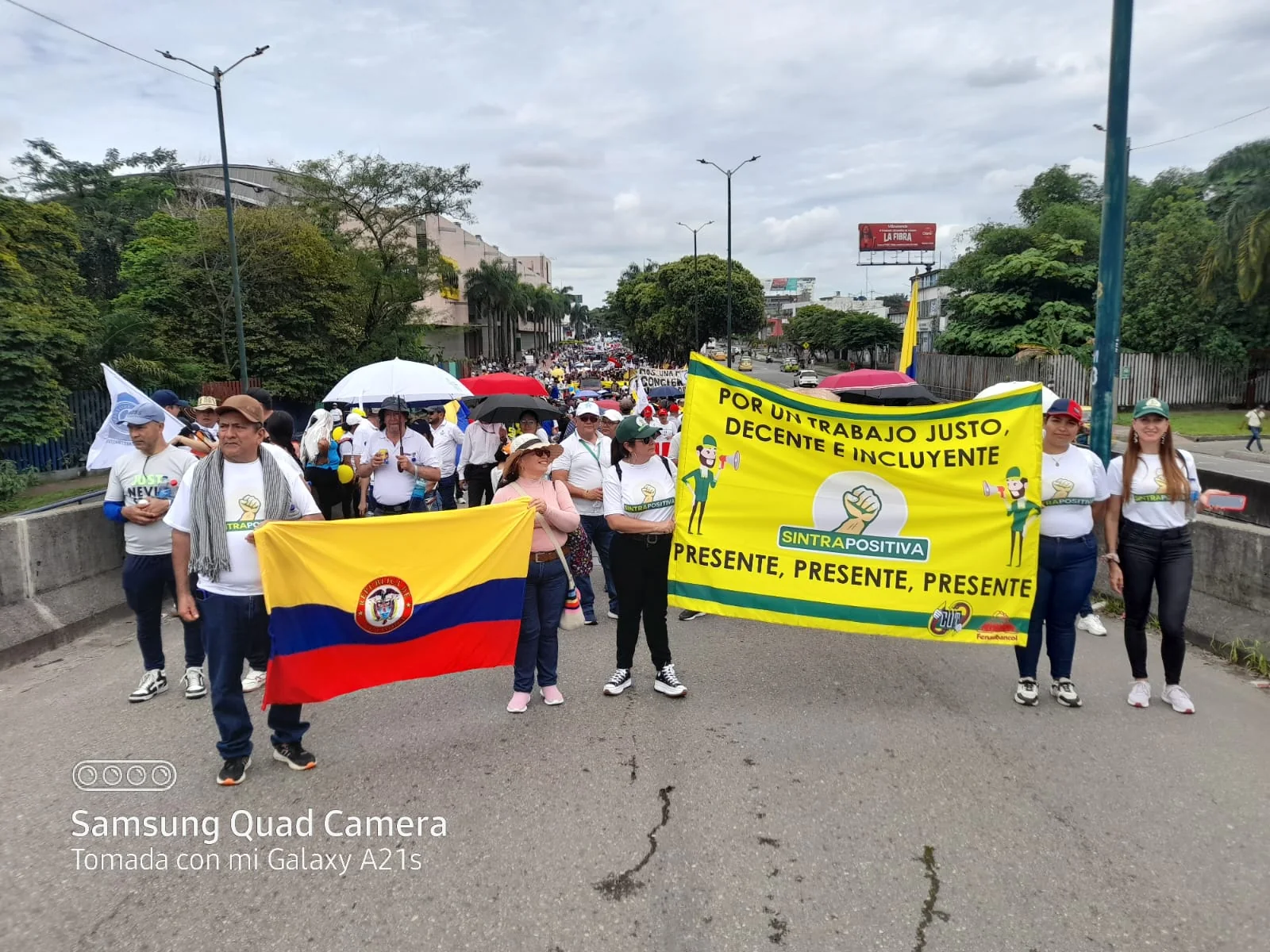 Marcha 1 de Mayo - SINTRAPOSITIVA