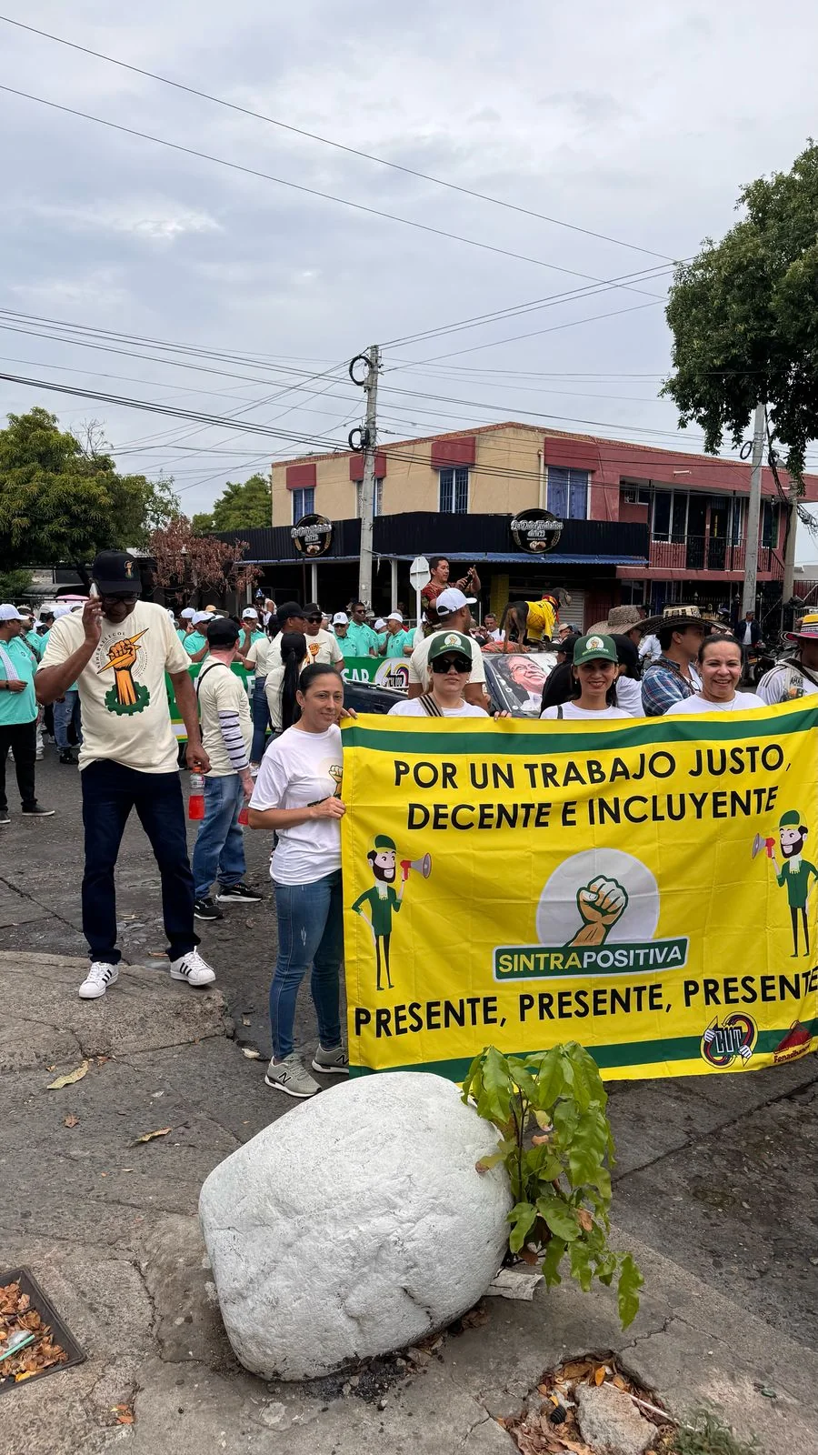 Marcha 1 de Mayo - SINTRAPOSITIVA