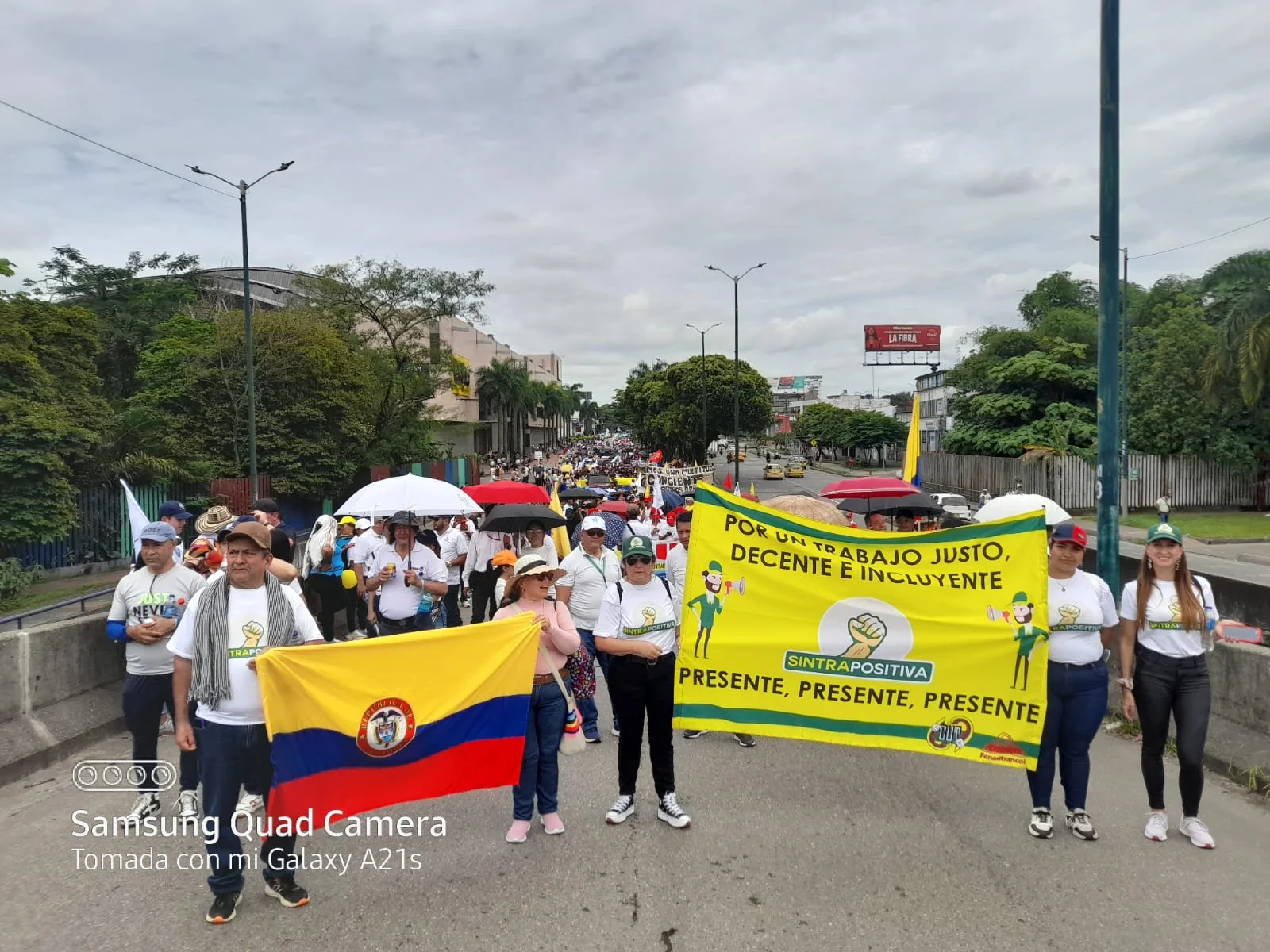 Marcha 1 de Mayo - SINTRAPOSITIVA