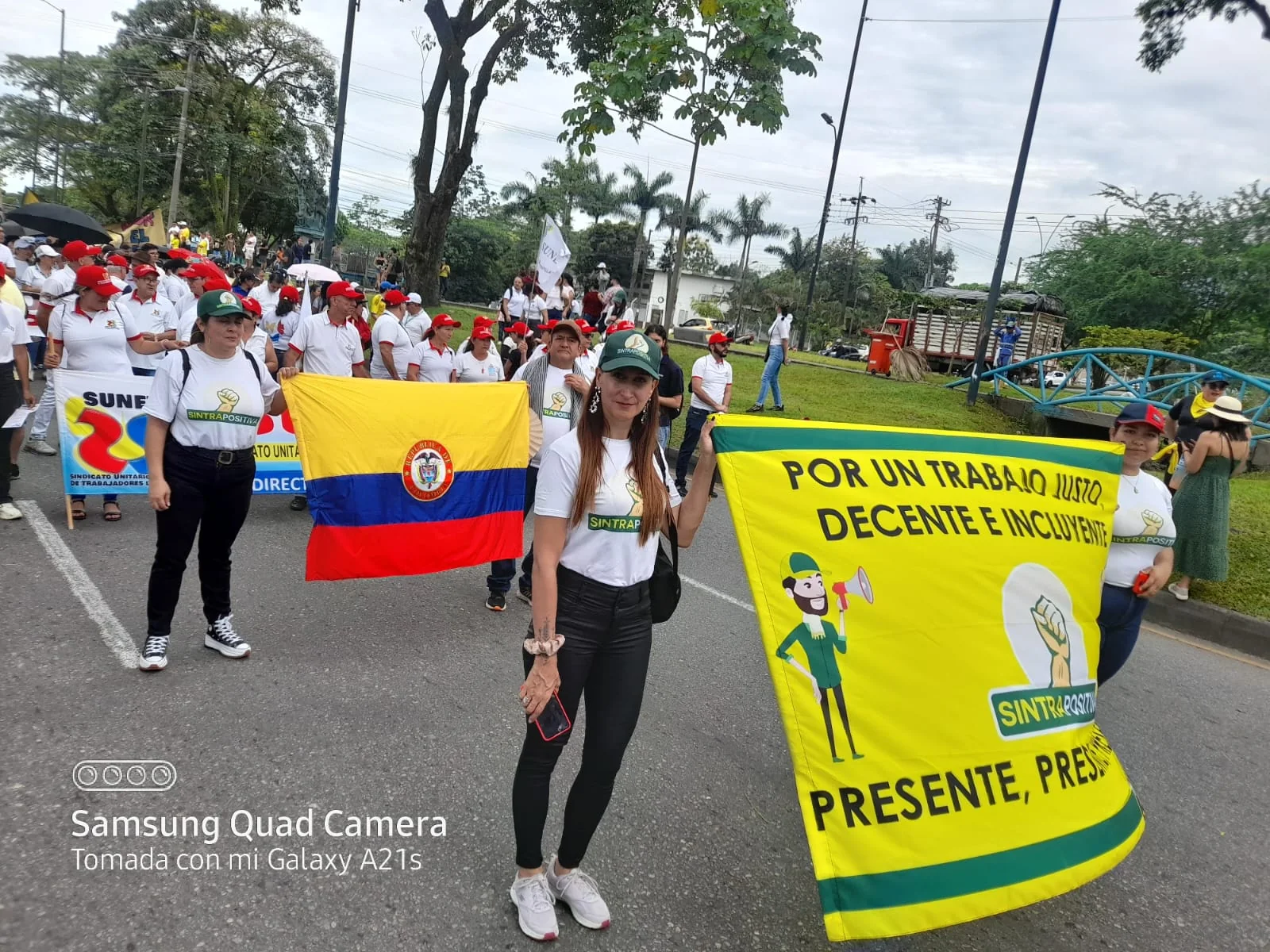 Marcha 1 de Mayo - SINTRAPOSITIVA