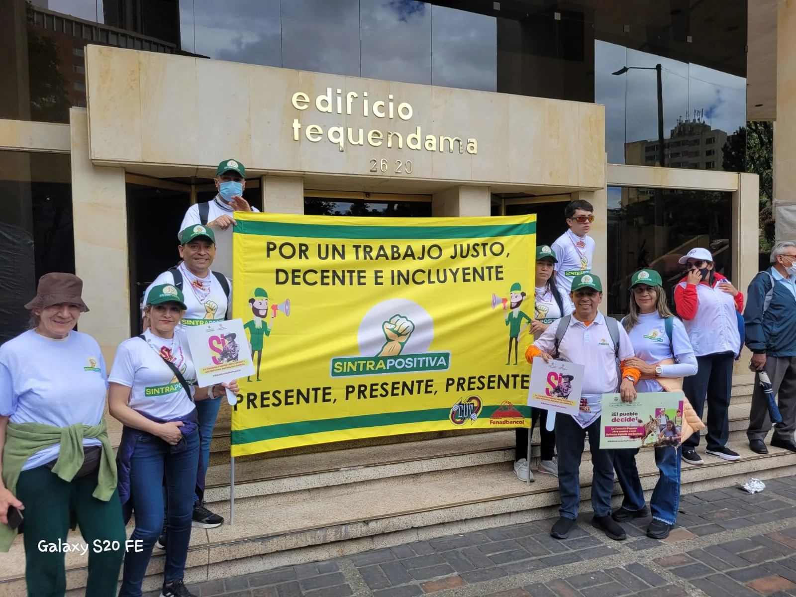 Marcha 1 de Mayo - SINTRAPOSITIVA