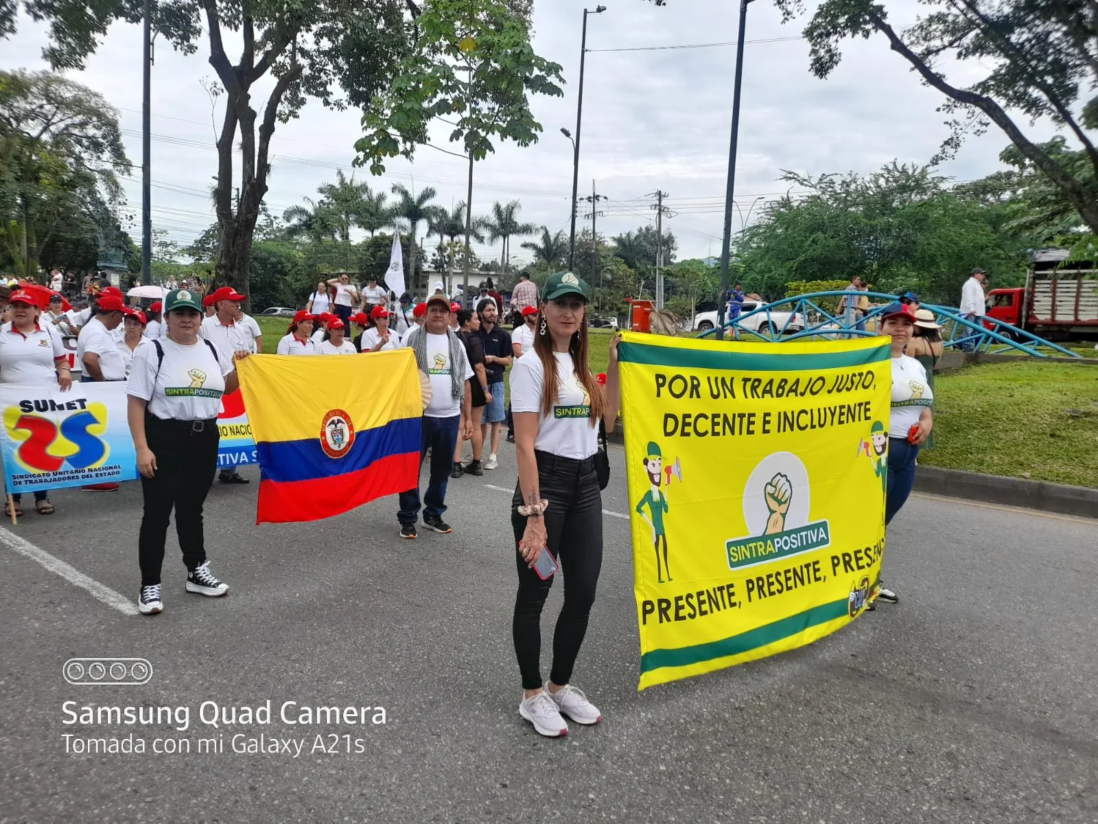 Marcha 1 de Mayo - SINTRAPOSITIVA