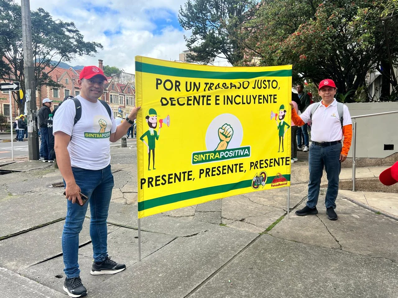 Marcha 1 de Mayo - SINTRAPOSITIVA